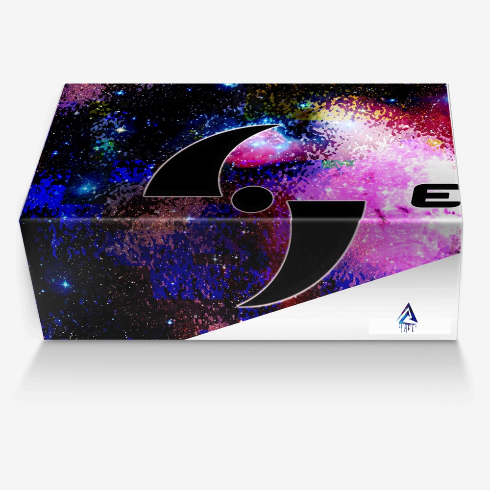 Moon Jumper custom made in Italy shoes by Jaesaun Newsome | Box view