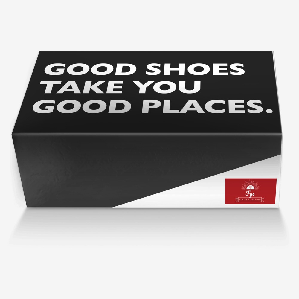 Fgs custom made in Italy shoes by Rodney Rogers | Box view
