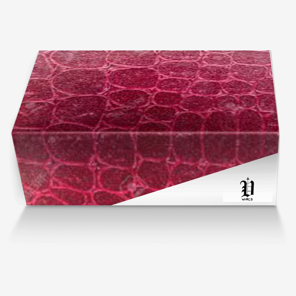Vics redskin custom made in Italy shoes by Brayden Murphy | Box view