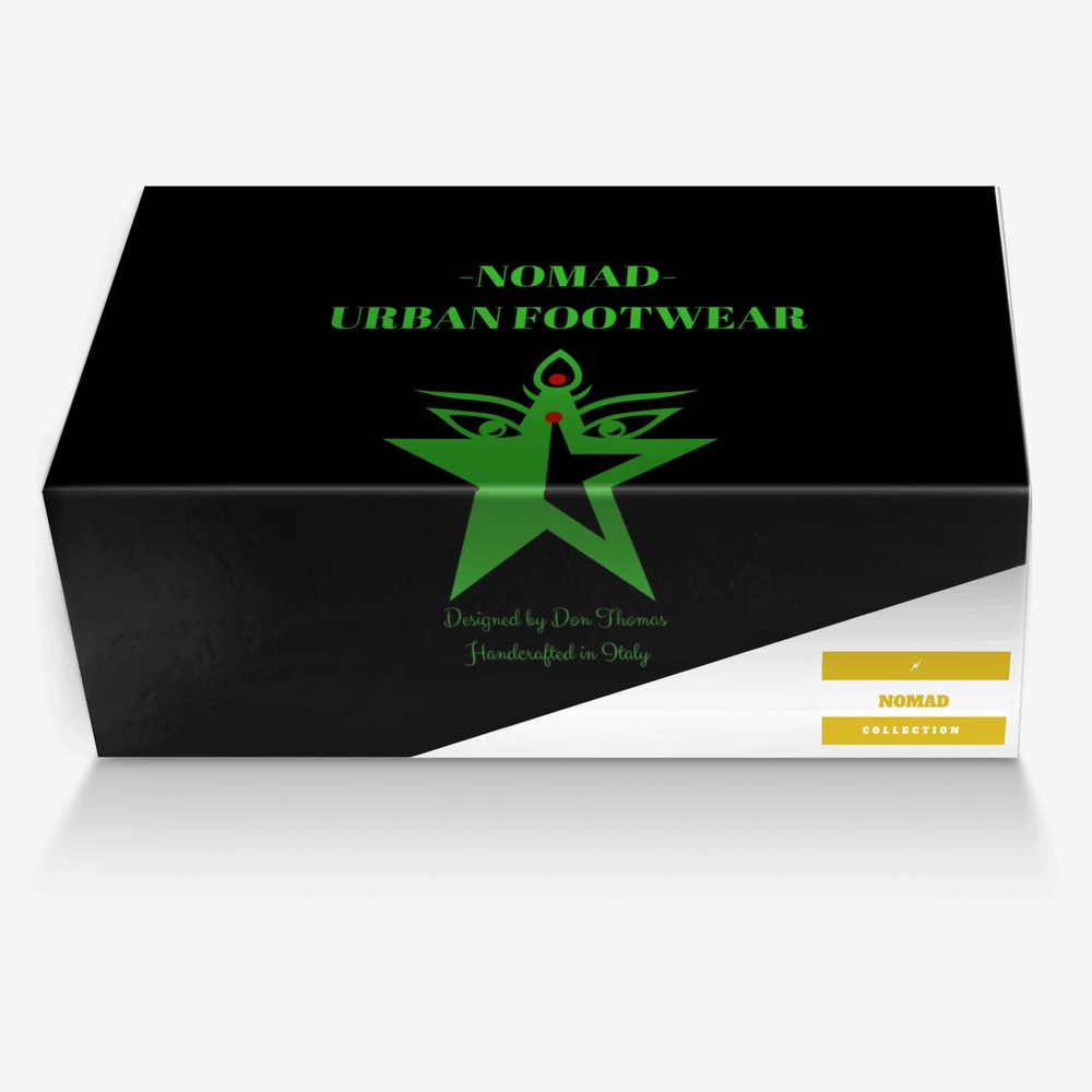 NOMAD custom made in Italy shoes by Don Thomas | Box view