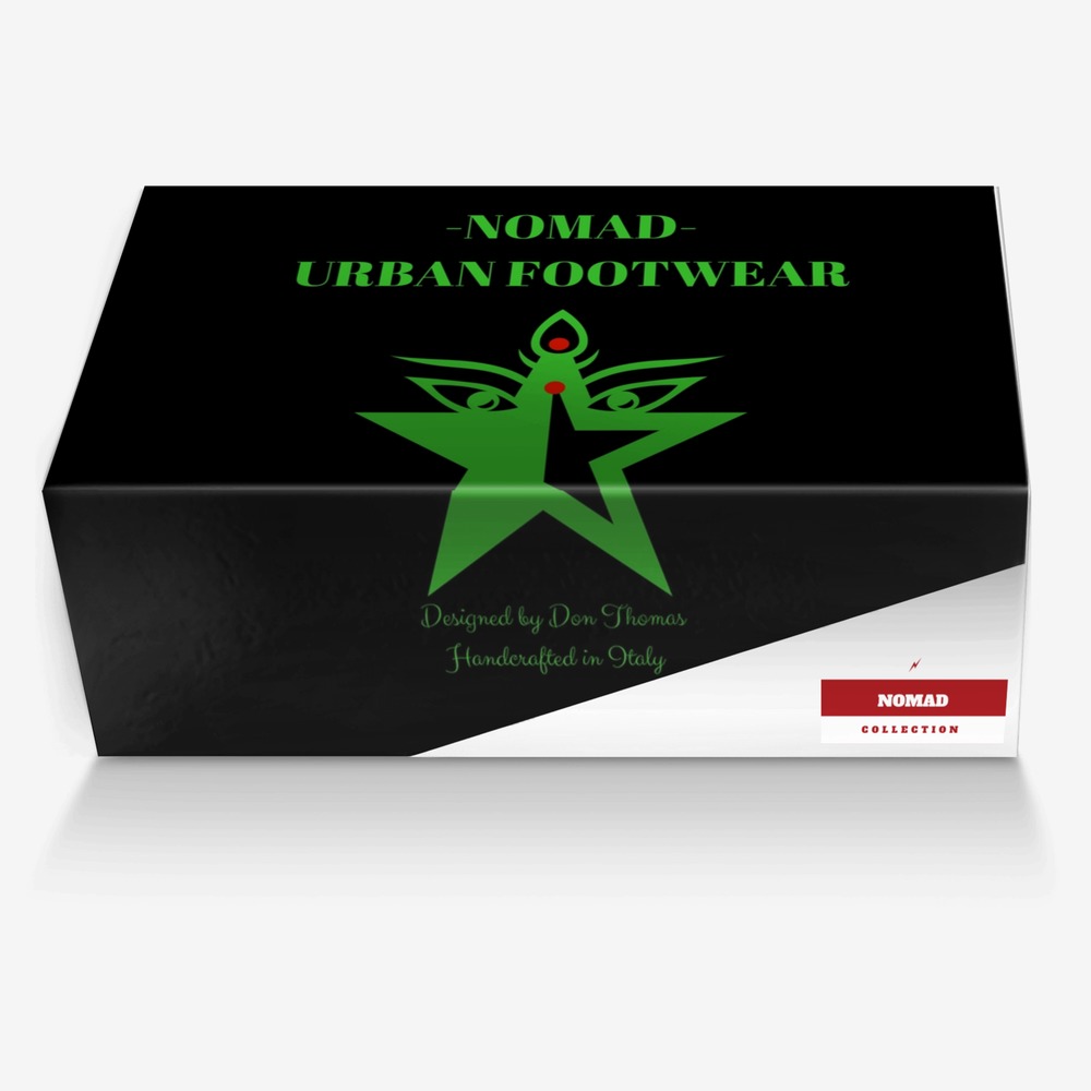 NOMAD custom made in Italy shoes by Don Thomas | Box view