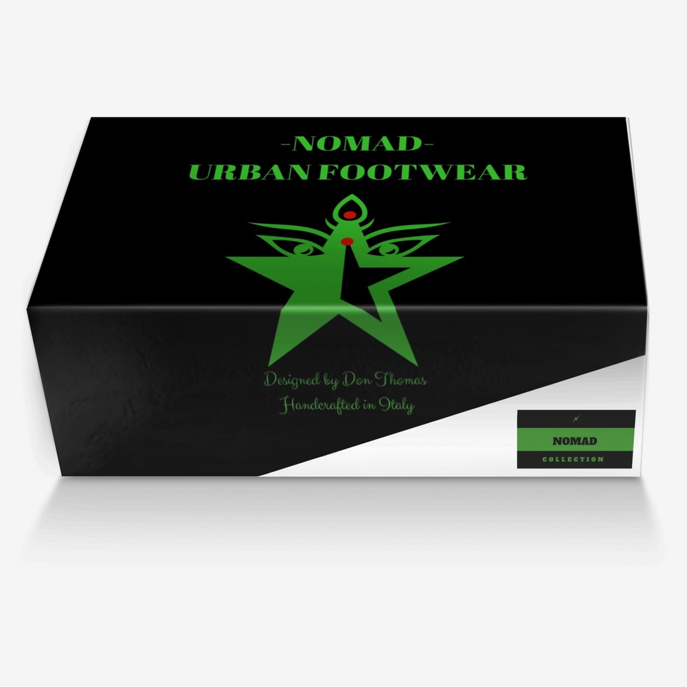 NOMAD custom made in Italy shoes by Don Thomas | Box view