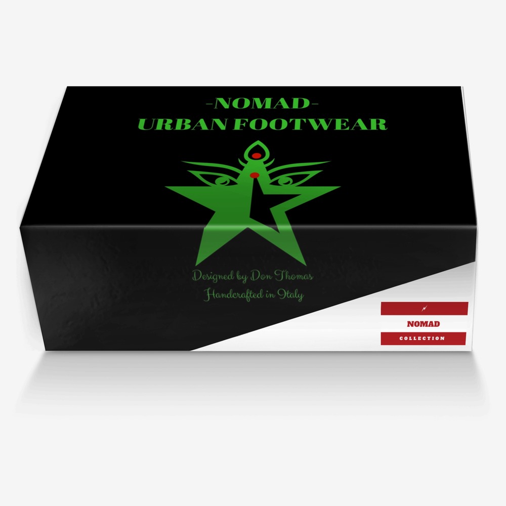 NOMAD custom made in Italy shoes by Don Thomas | Box view