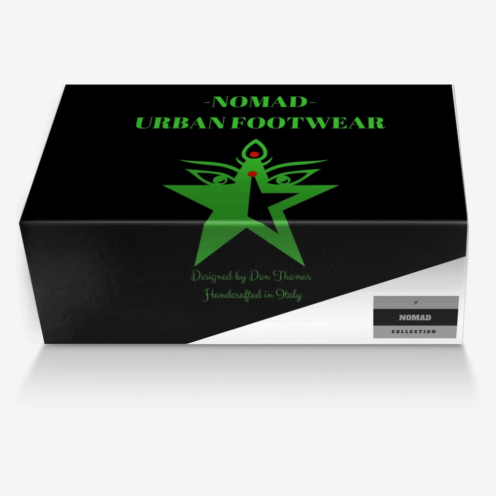 NOMAD custom made in Italy shoes by Don Thomas | Box view
