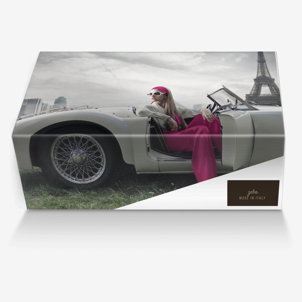 zeba custom made in Italy shoes by Zeba Mutal | Box view