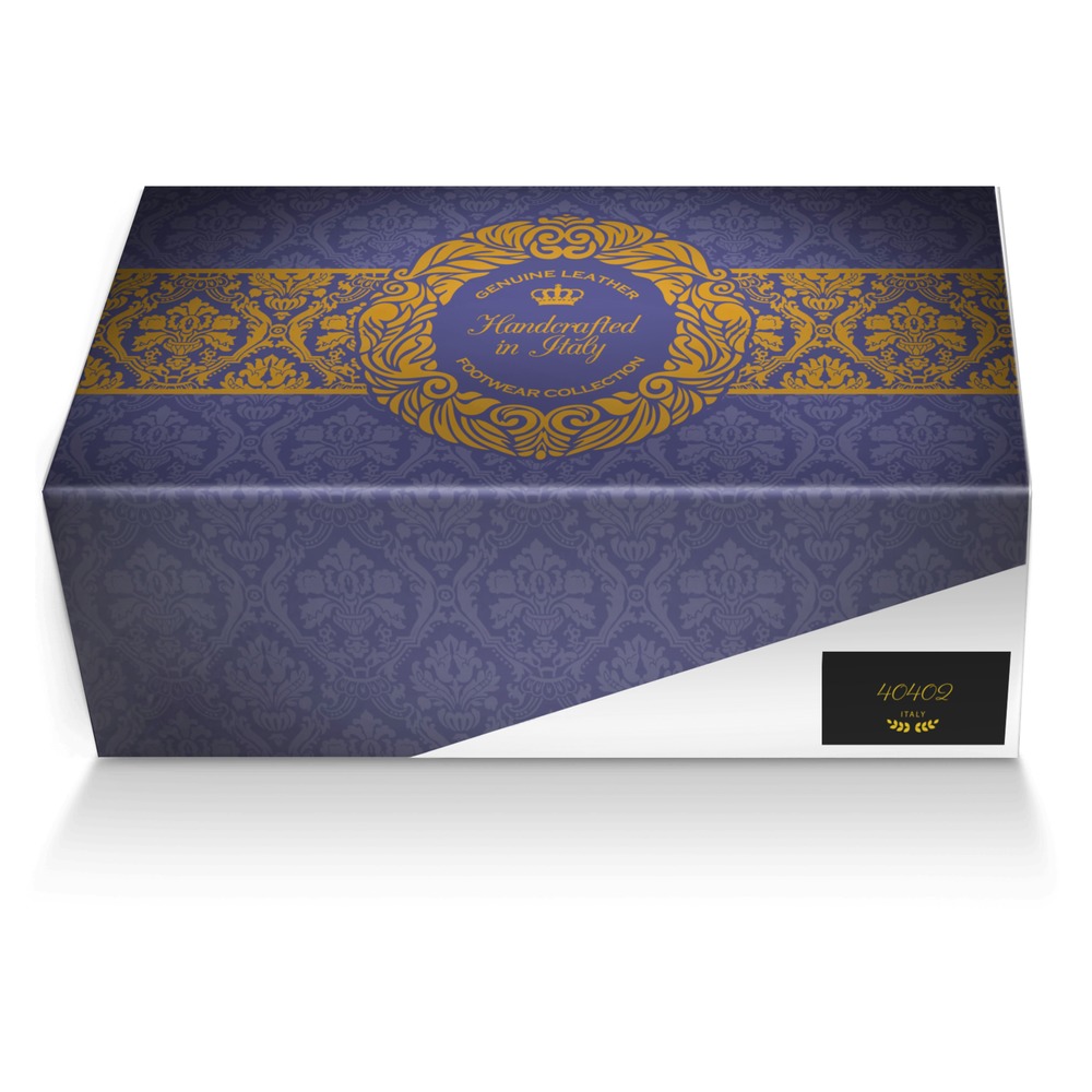 40402 custom made shoe box 40402 artisan made in Italy shoes by Ci Mathews