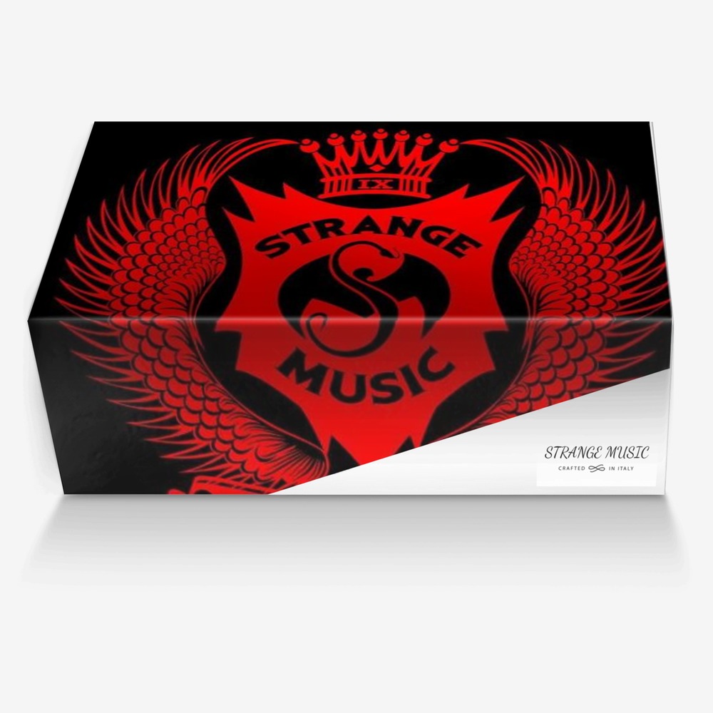 STRANGE MUSIC custom made in Italy shoes by Justin | Box view
