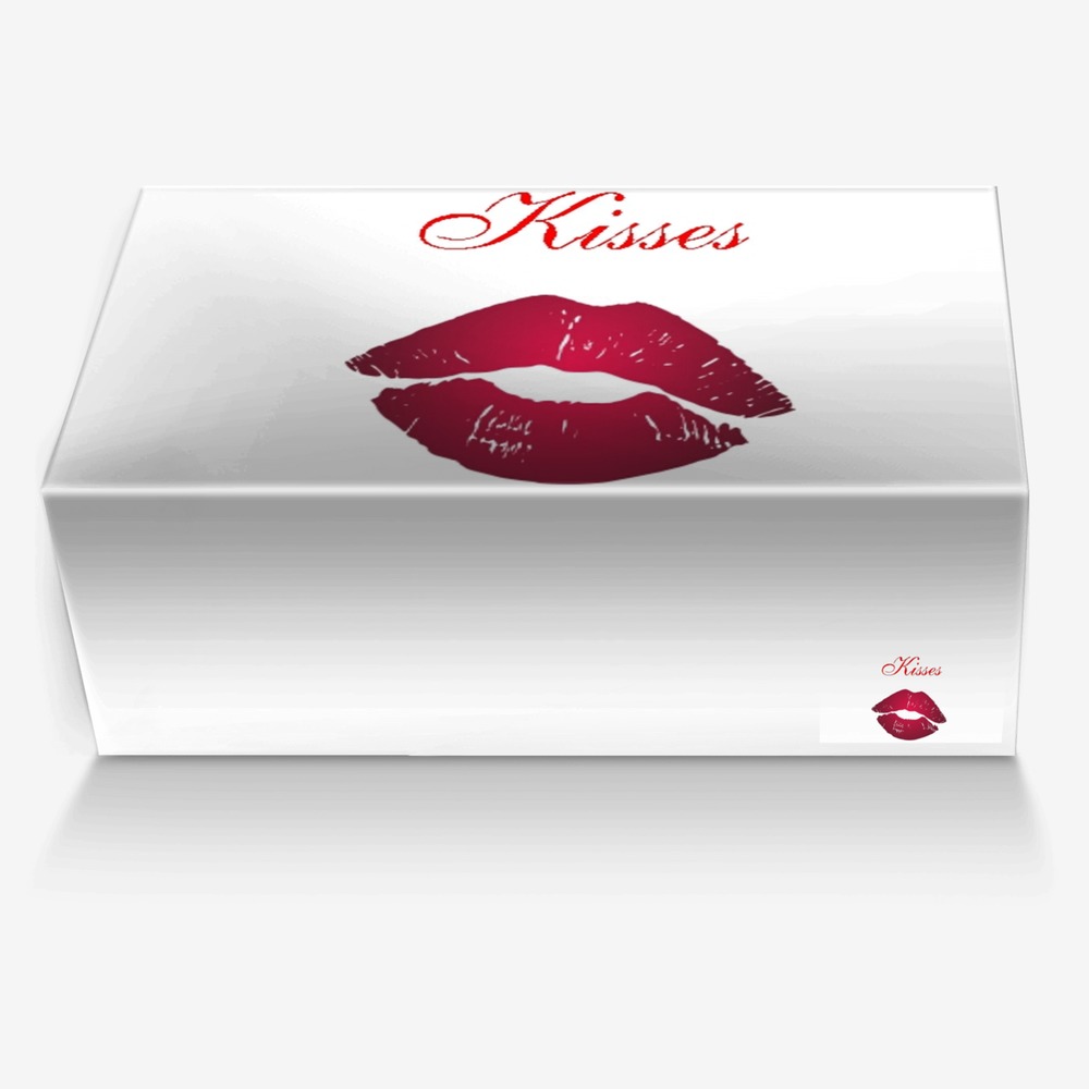 KISSES custom made in Italy shoes by Davion M Thomas | Box view