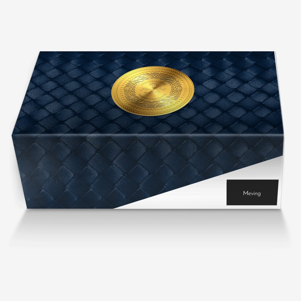 Dock Side custom made in Italy shoes by Owen Meving | Box view