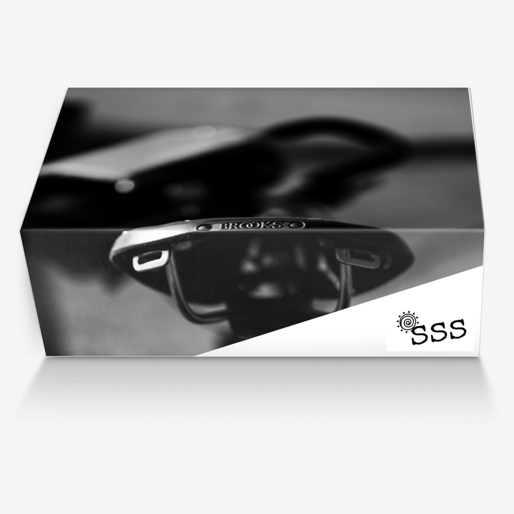 SSS custom made in Italy shoes by Saurav Gupta | Box view