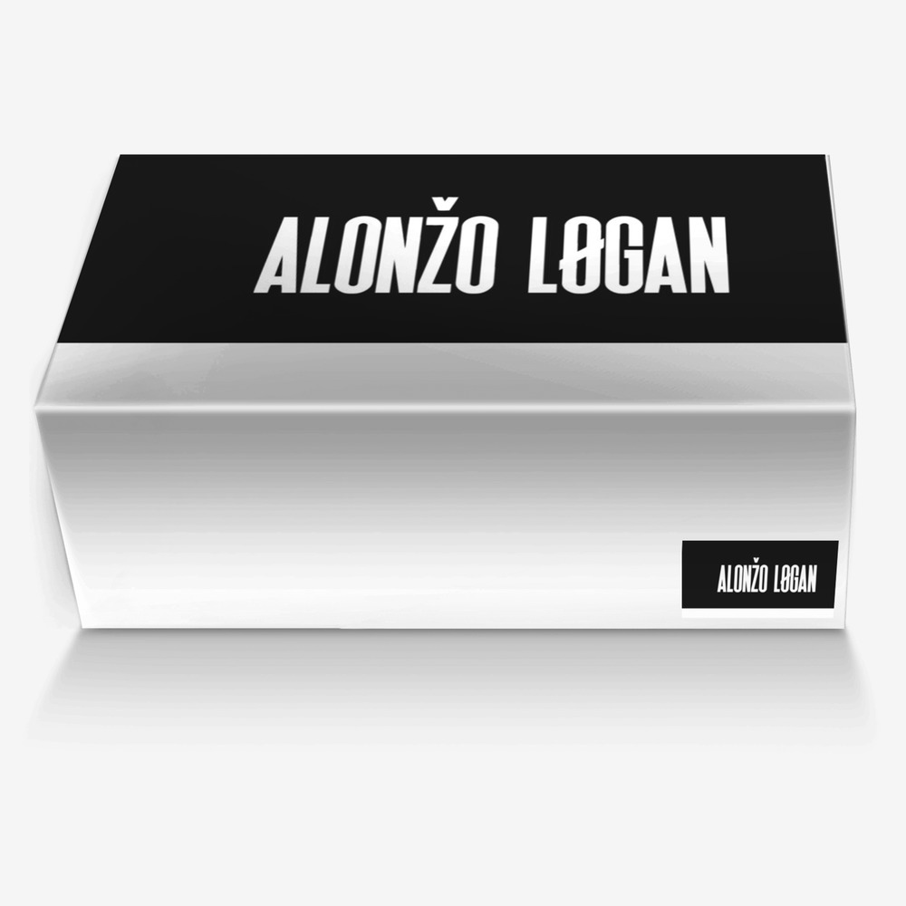 AL1 custom made in Italy shoes by Alonzo Logan | Box view