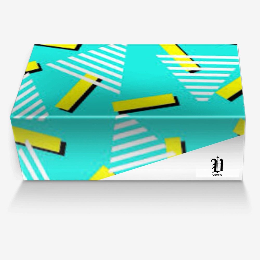 Vics 90s custom made in Italy shoes by Brayden Murphy | Box view