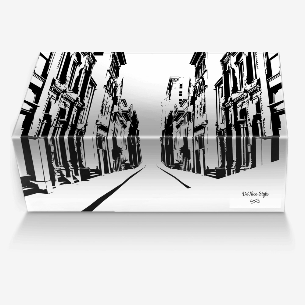 De'Nice Stylz custom made in Italy shoes by Natasha Robinson | Box view