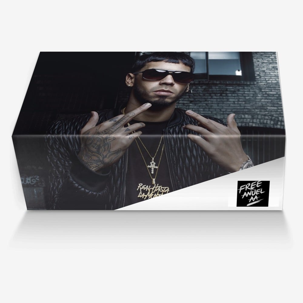 Free Anuel custom made in Italy shoes by Xavier | Box view