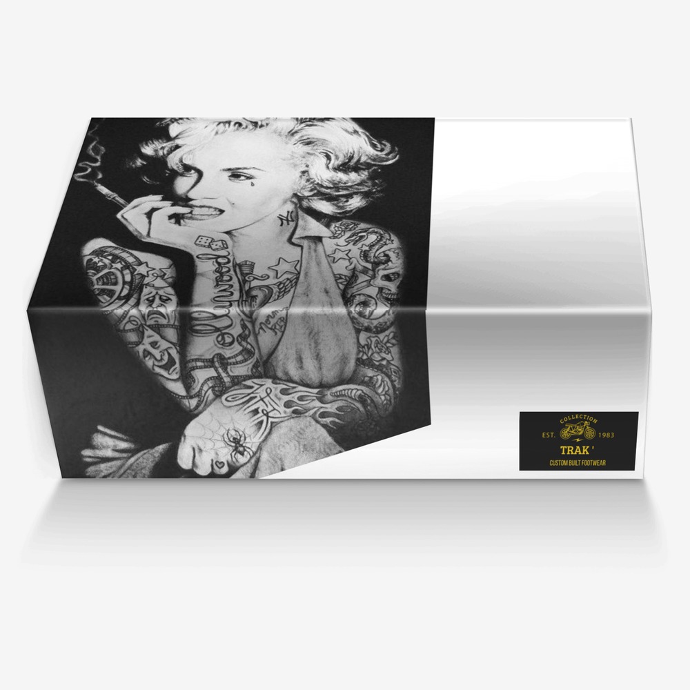 TRAK ' custom made in Italy shoes by Enki Morelli | Box view