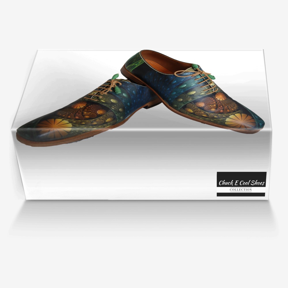 Chuck E Cool Shoes custom made in Italy shoes by C Cunningham | Box view