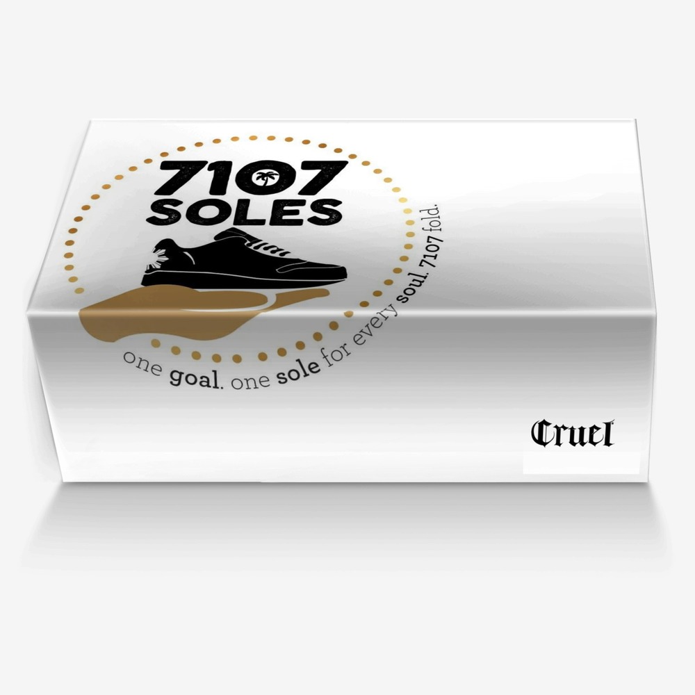 7107 Soles CRUEL custom made in Italy shoes by Bam Valencia | Box view