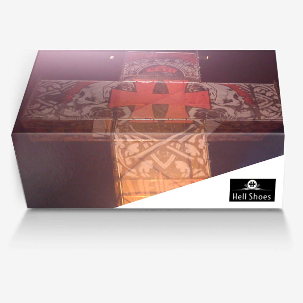 Hell Shoes custom made in Italy shoes by Tafani Frederic | Box view