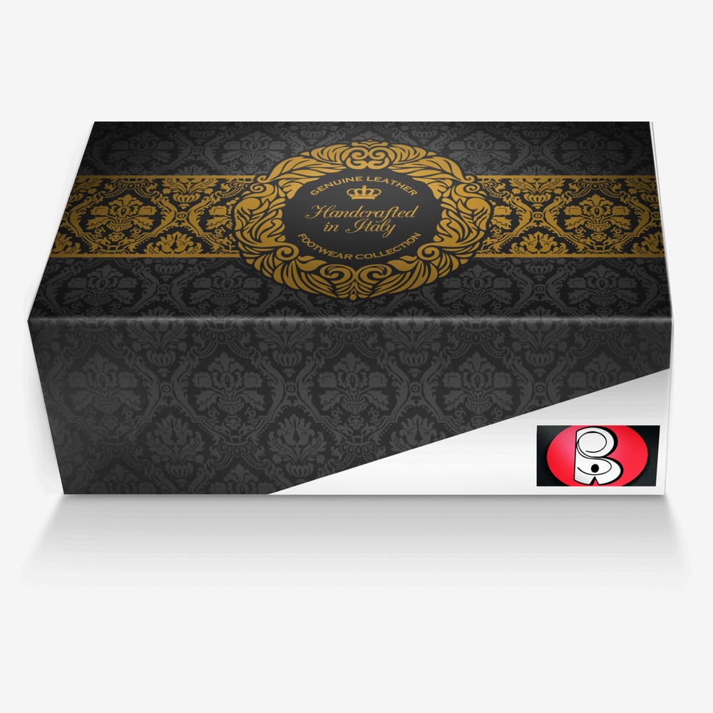 S.O.A.B. Cazzy custom made in Italy shoes by Chris Tyrell | Box view