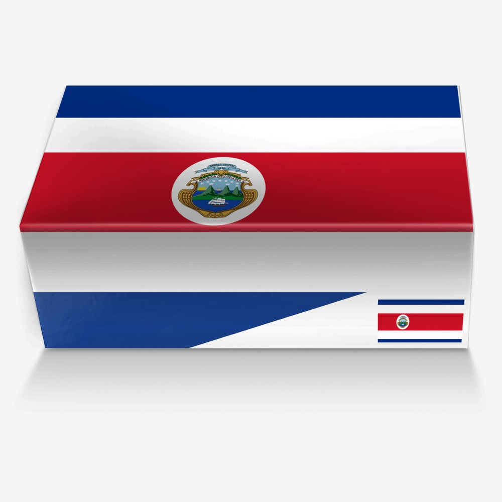 Costa Rica Kicks custom made in Italy shoes by The Jacques | Box view