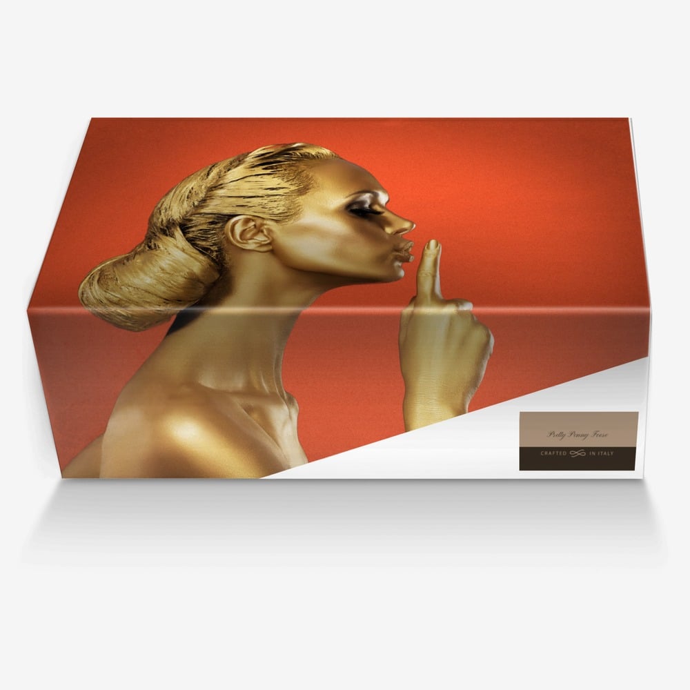 Pronto custom made in Italy shoes by Ty | Box view