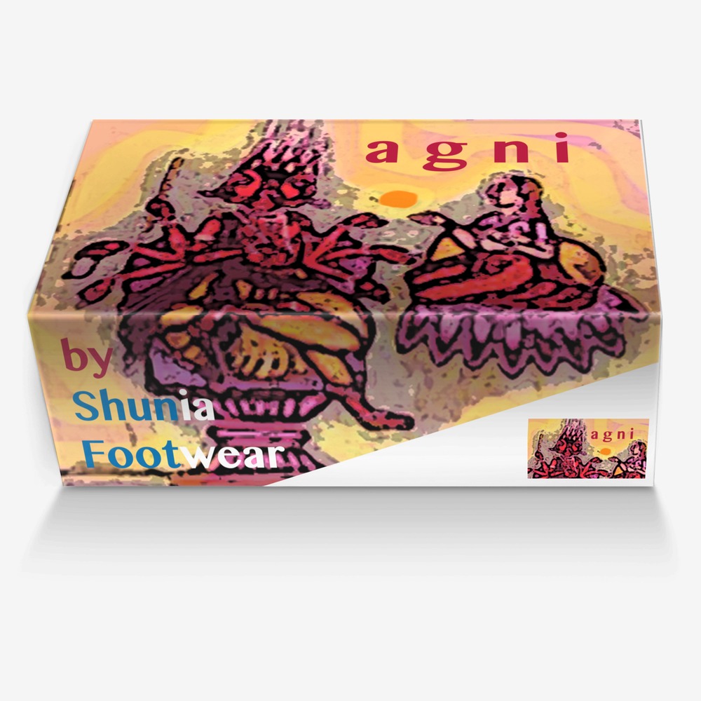 AGNI custom made in Italy shoes by Raghubir | Box view