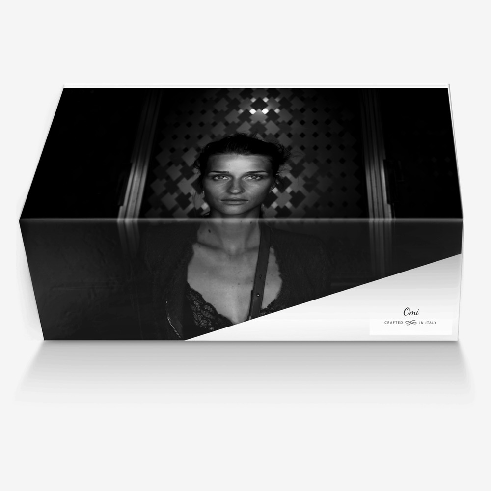 Omi custom made in Italy shoes by Omi Chowdhury | Box view