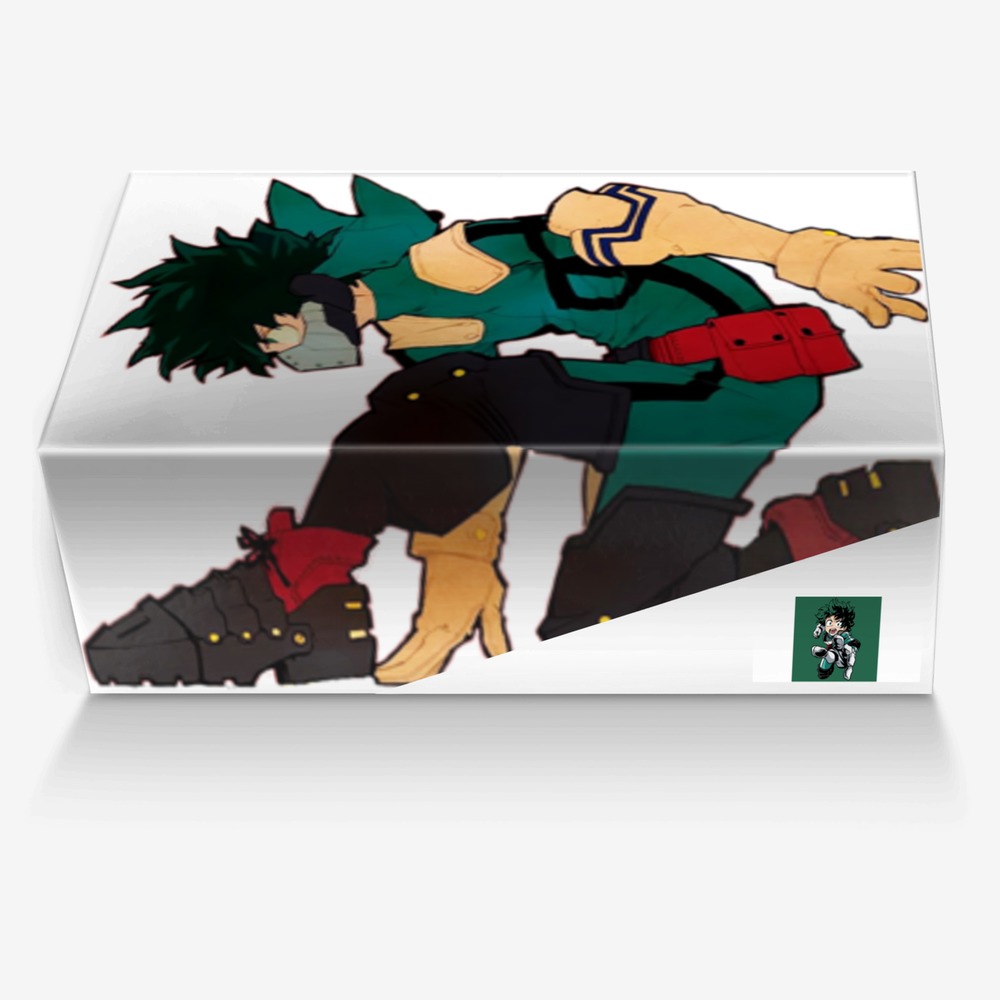 Deku custom made in Italy shoes by Leet | Box view
