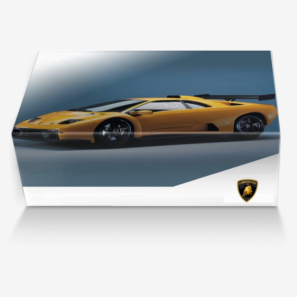 Lambo Boost custom made in Italy shoes by Lucas Saltz | Box view