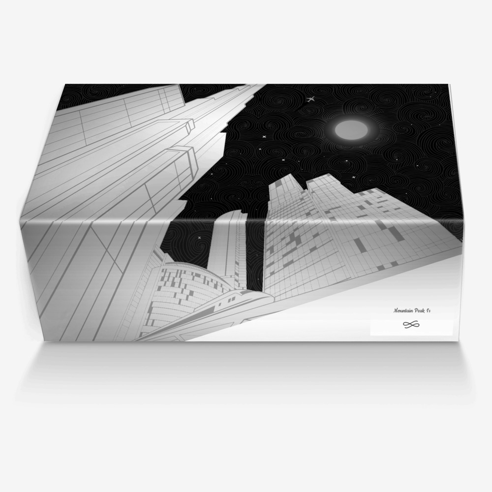 Mountain Peak 1's custom made in Italy shoes by Alexander .a. | Box view