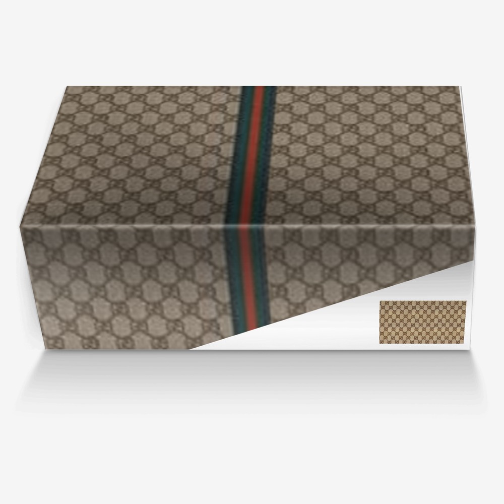 GUUCI custom made in Italy shoes by Guwop Anthony | Box view