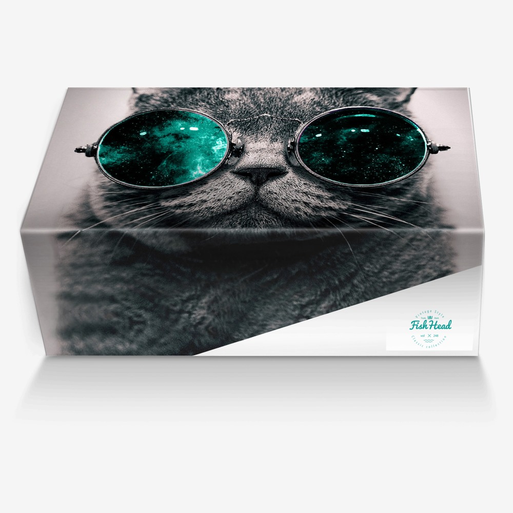 FishHead custom made in Italy shoes by Kim Allen | Box view