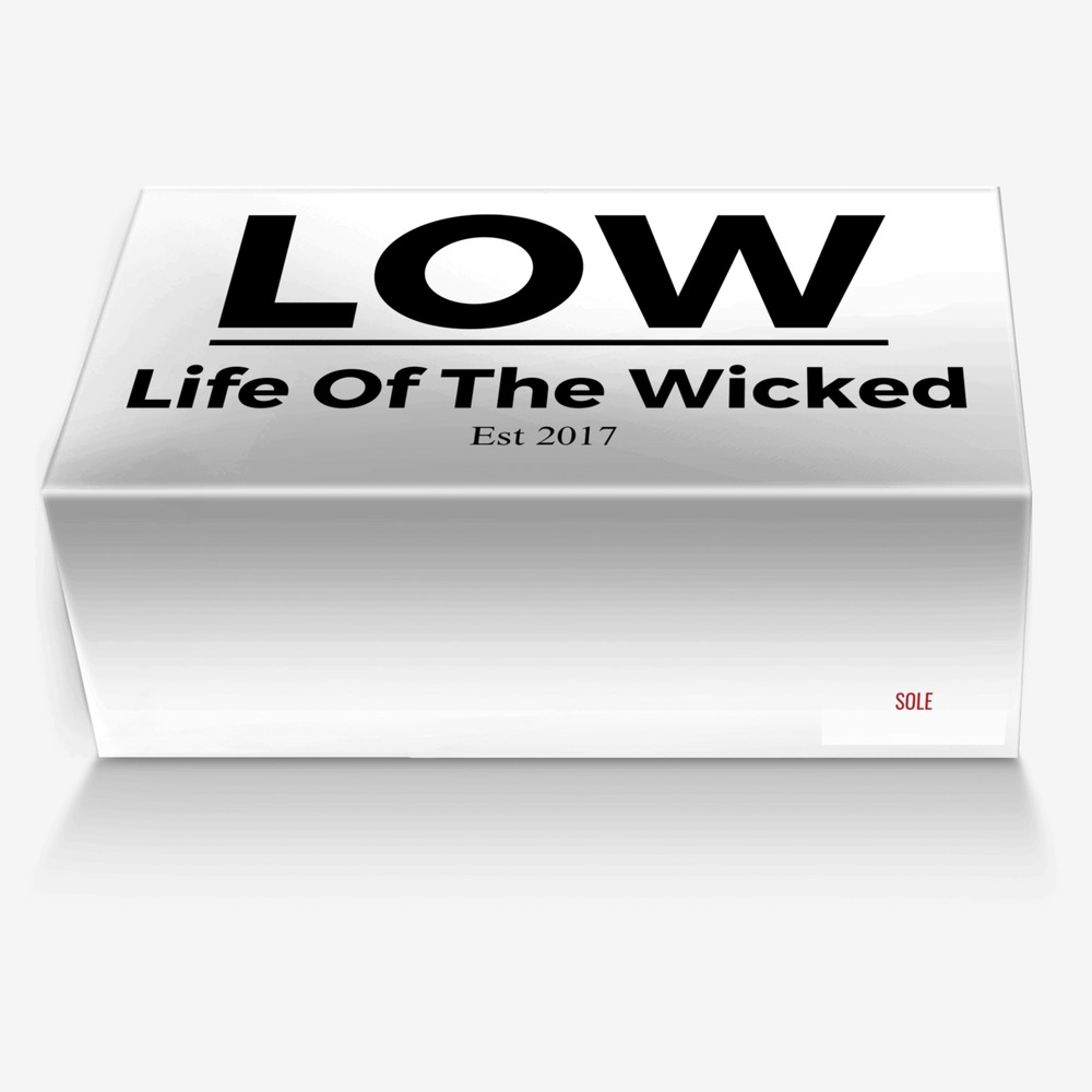 Sole custom made in Italy shoes by Lifeof Thewicked | Box view