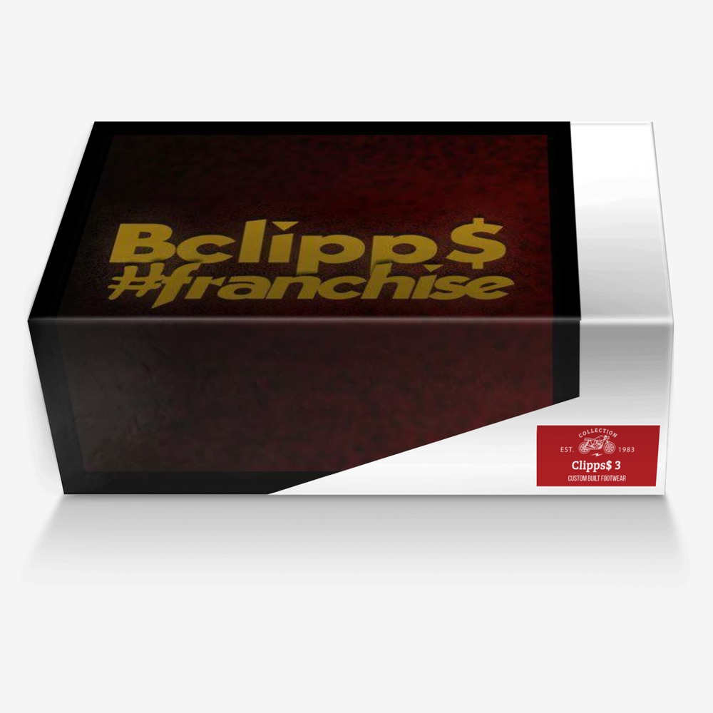 Clipps$ 3 custom made in Italy shoes by Bclipps Ali | Box view