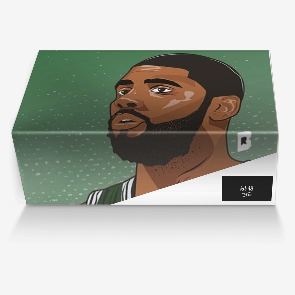 kd 18 custom made in Italy shoes by Lucorey | Box view