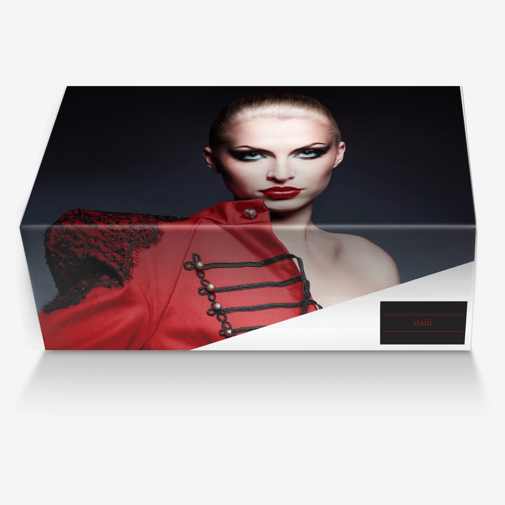 itani custom made in Italy shoes by Amanda J. Itani | Box view
