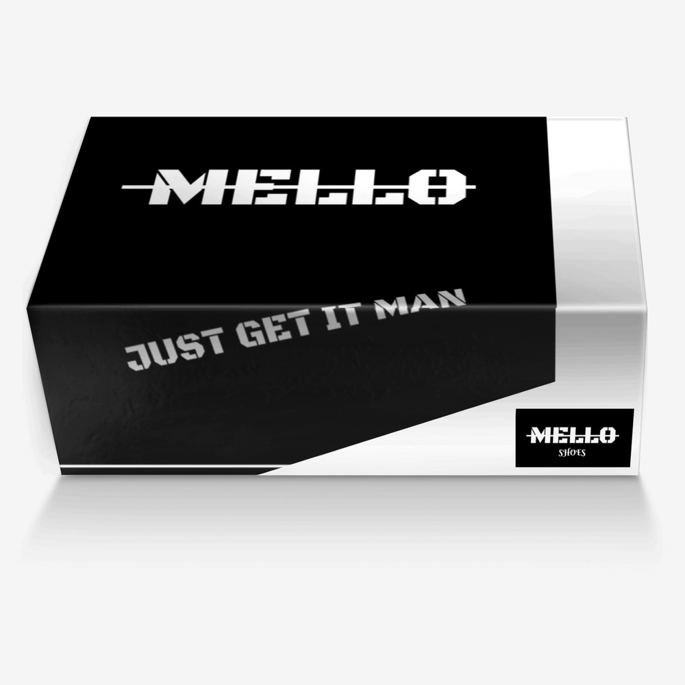 Mello custom made in Italy shoes by Aman Sharma | Box view