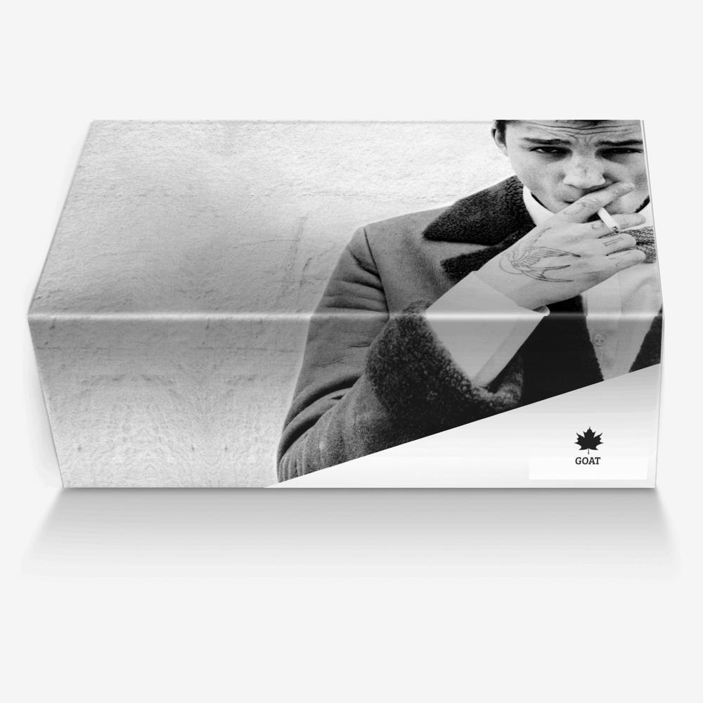 Goat custom made in Italy shoes by Doneshiah Klepinger | Box view