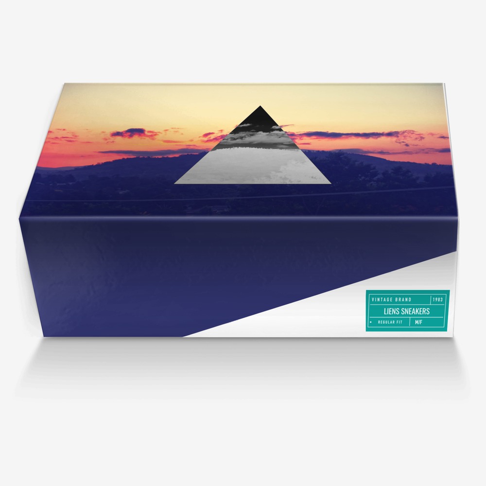 Liens sneakers custom made in Italy shoes by Lien vandeweghe | Box view