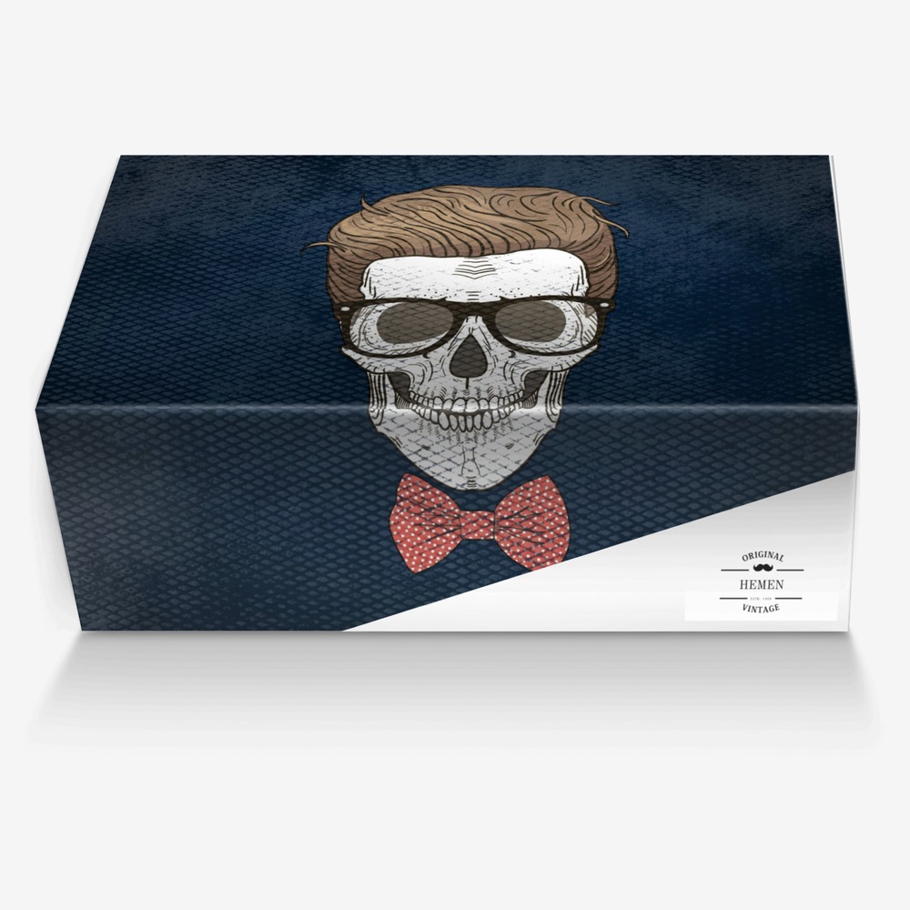 Hemen custom made in Italy shoes by Dhaval Pancholi | Box view