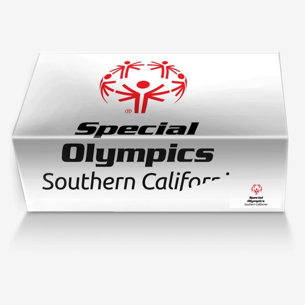 Special Olympics custom made in Italy shoes by Chris Johnson | Box view