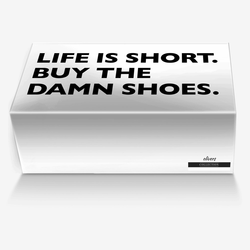 olivers custom made in Italy shoes by Oliver Hawkins | Box view