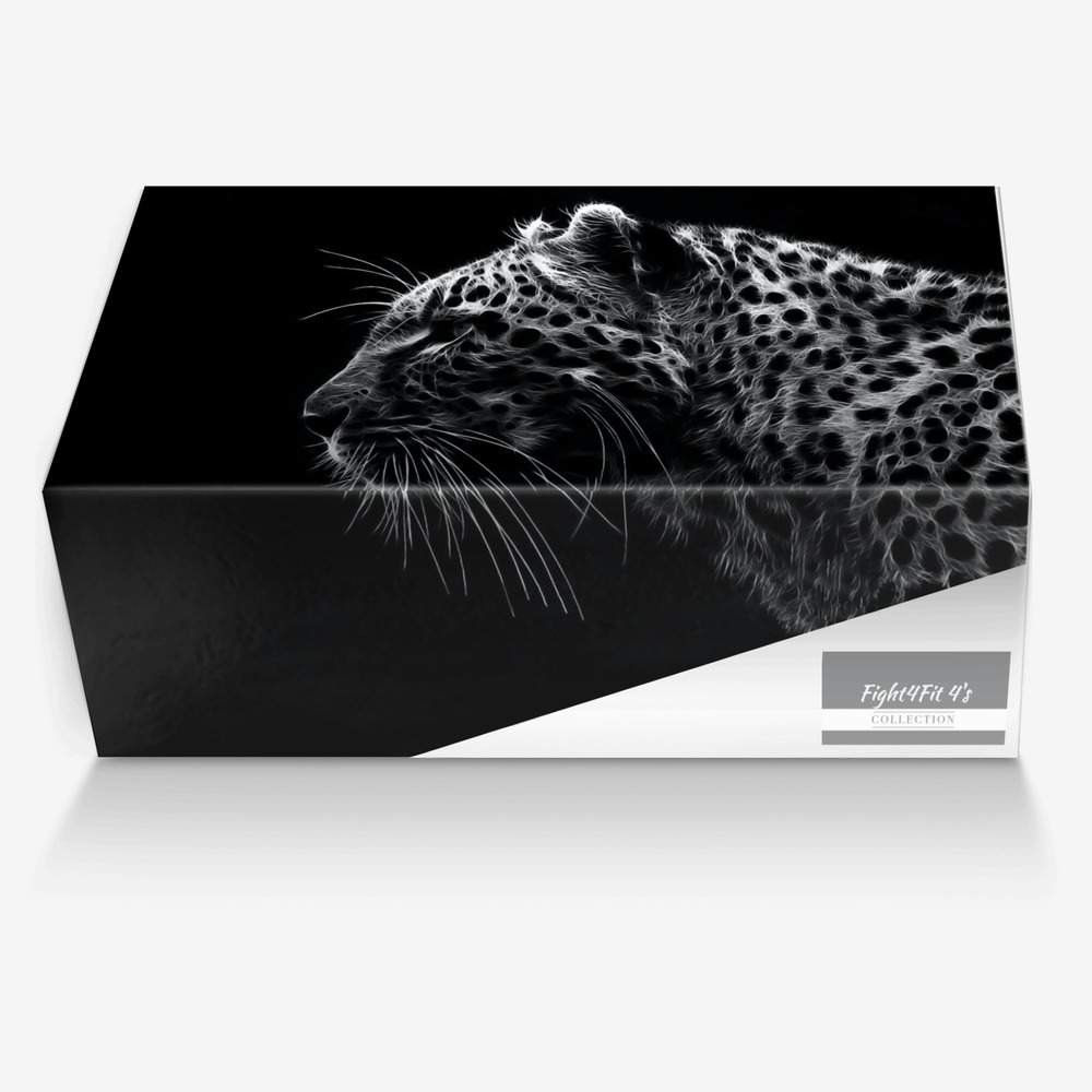 Fight4Fit 4's custom made in Italy shoes by Sedric Mcgee | Box view