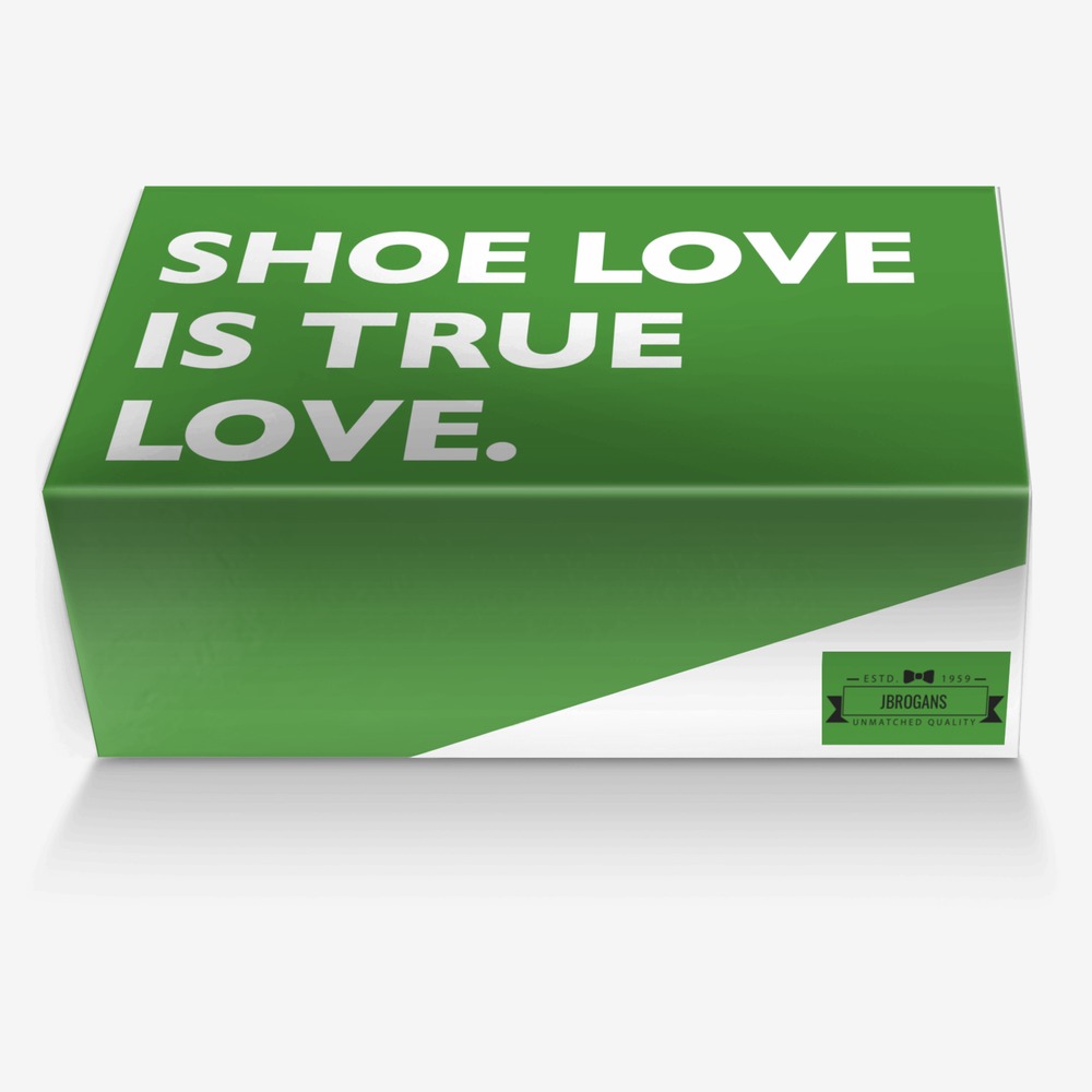 JBROGANS custom made in Italy shoes by Jason Brogan | Box view