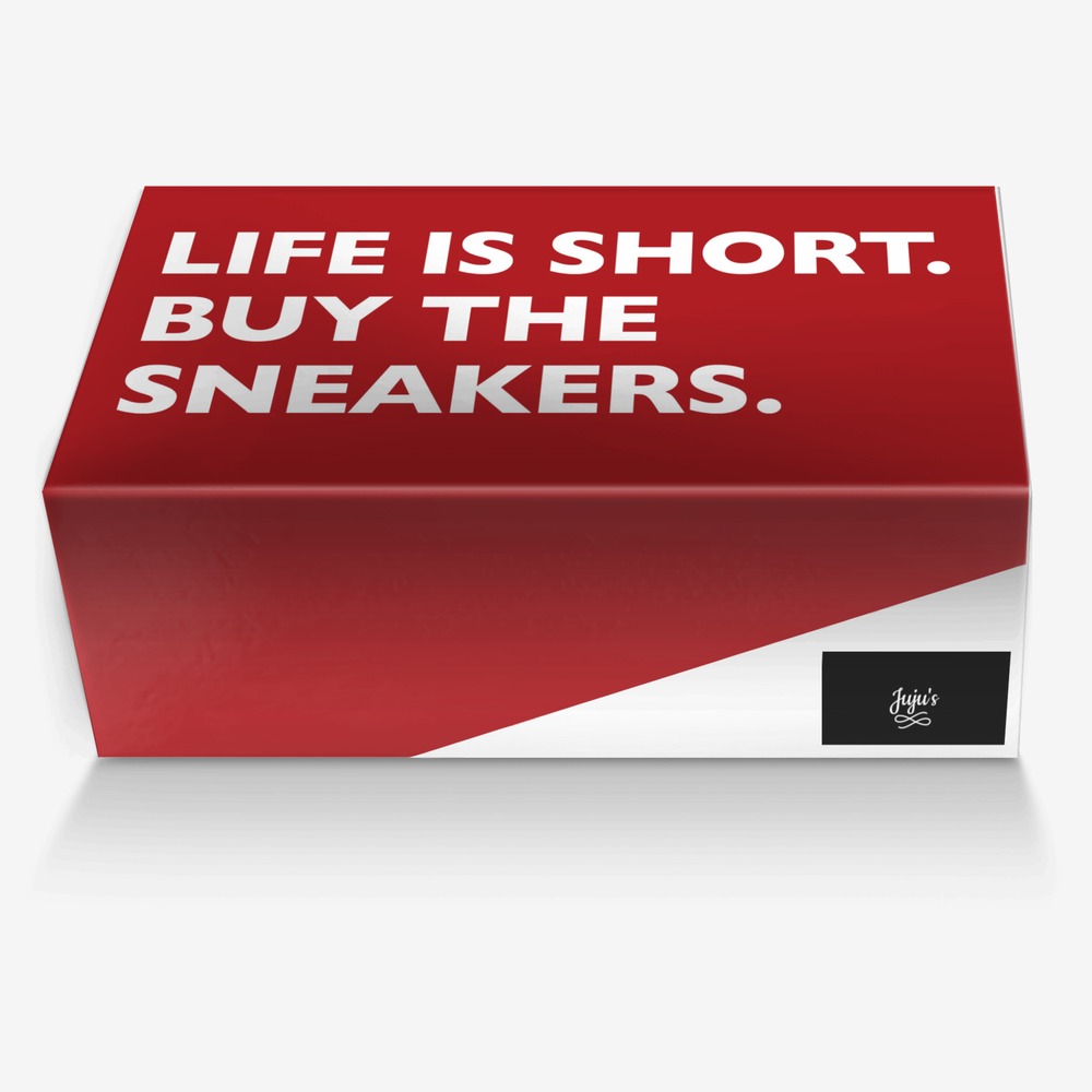 Juju's custom made in Italy shoes by Jahlisa Rawles | Box view