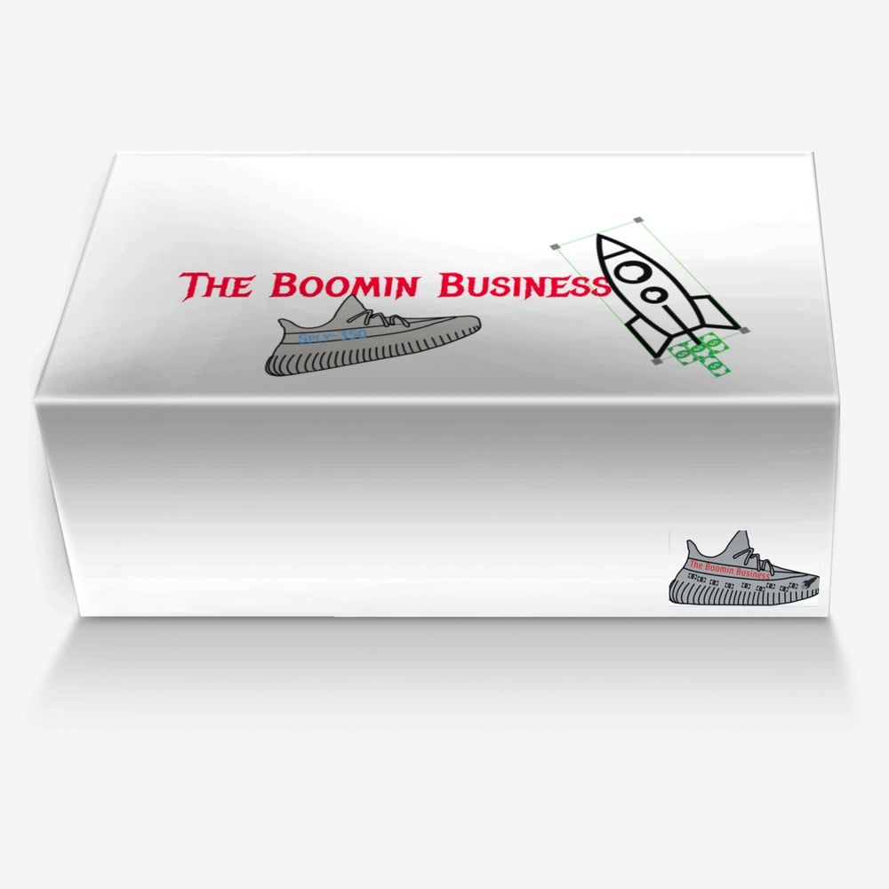 The Boomin Shoe custom made in Italy shoes by Aiden Burns | Box view