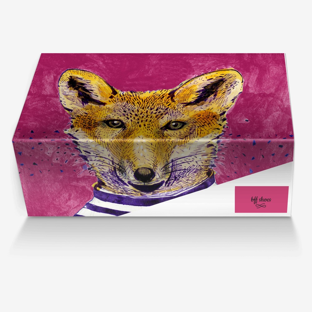 bff shoes custom made in Italy shoes by Aurora Tepania | Box view