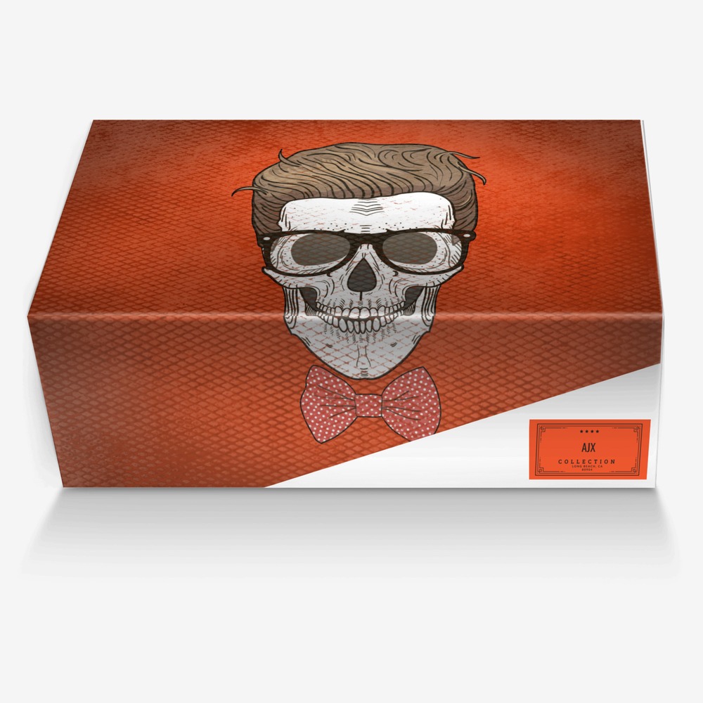 Ajx custom made in Italy shoes by Ajay | Box view