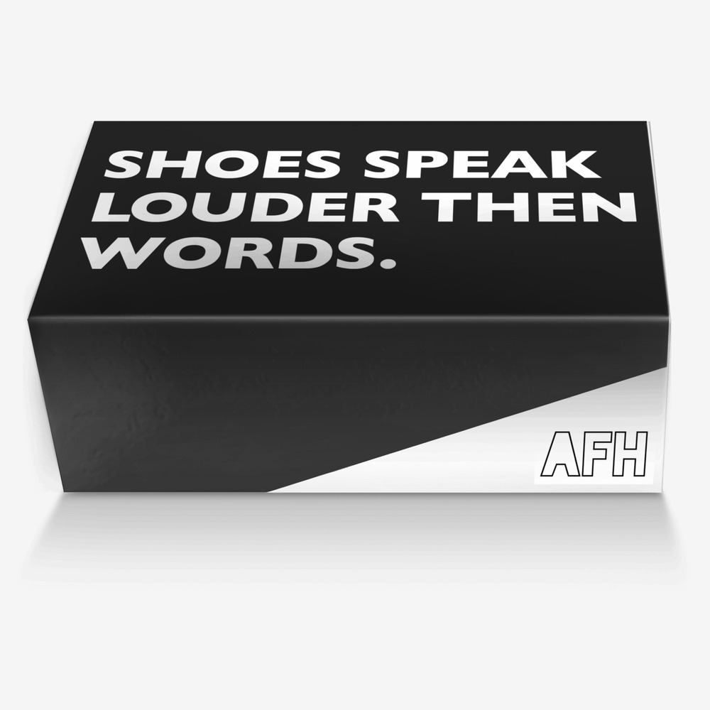 GAFH custom made in Italy shoes by Guillermo Aguirre | Box view