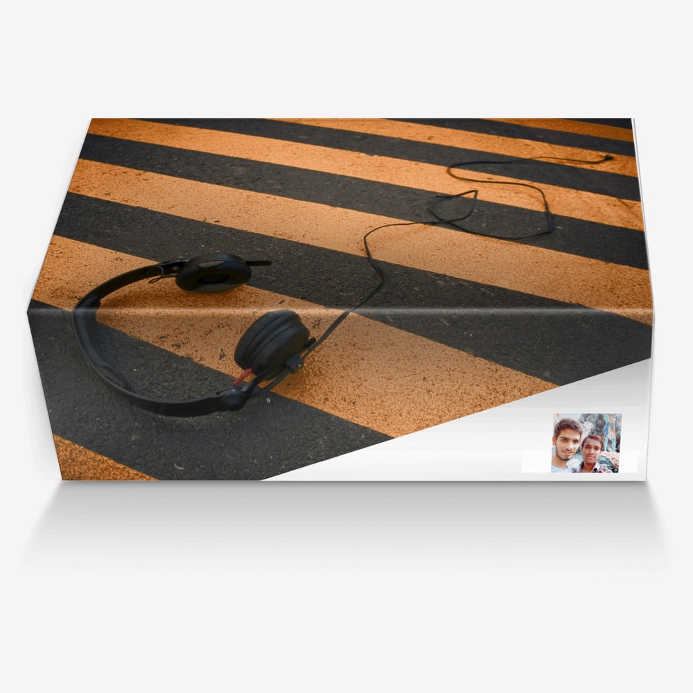 Ajx custom made in Italy shoes by Ajay | Box view